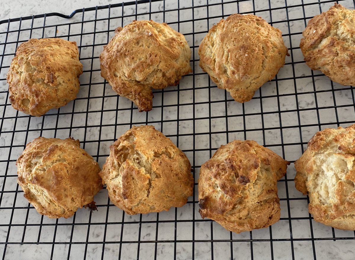 thislalife's tweet photo. Back on my Sunday Biscuit grind and think I’m getting better. Still far behind biscuit gawd @davejasmon #baking #BakingDad #chasingDank https://t.co/wfcxeGH9qd