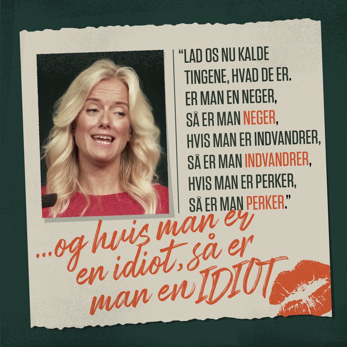 Per_Vers's tweet photo. Tilføjede lige en fjerde og sidste sætning til Pernilles udmelding. https://t.co/scNv1YFDEj