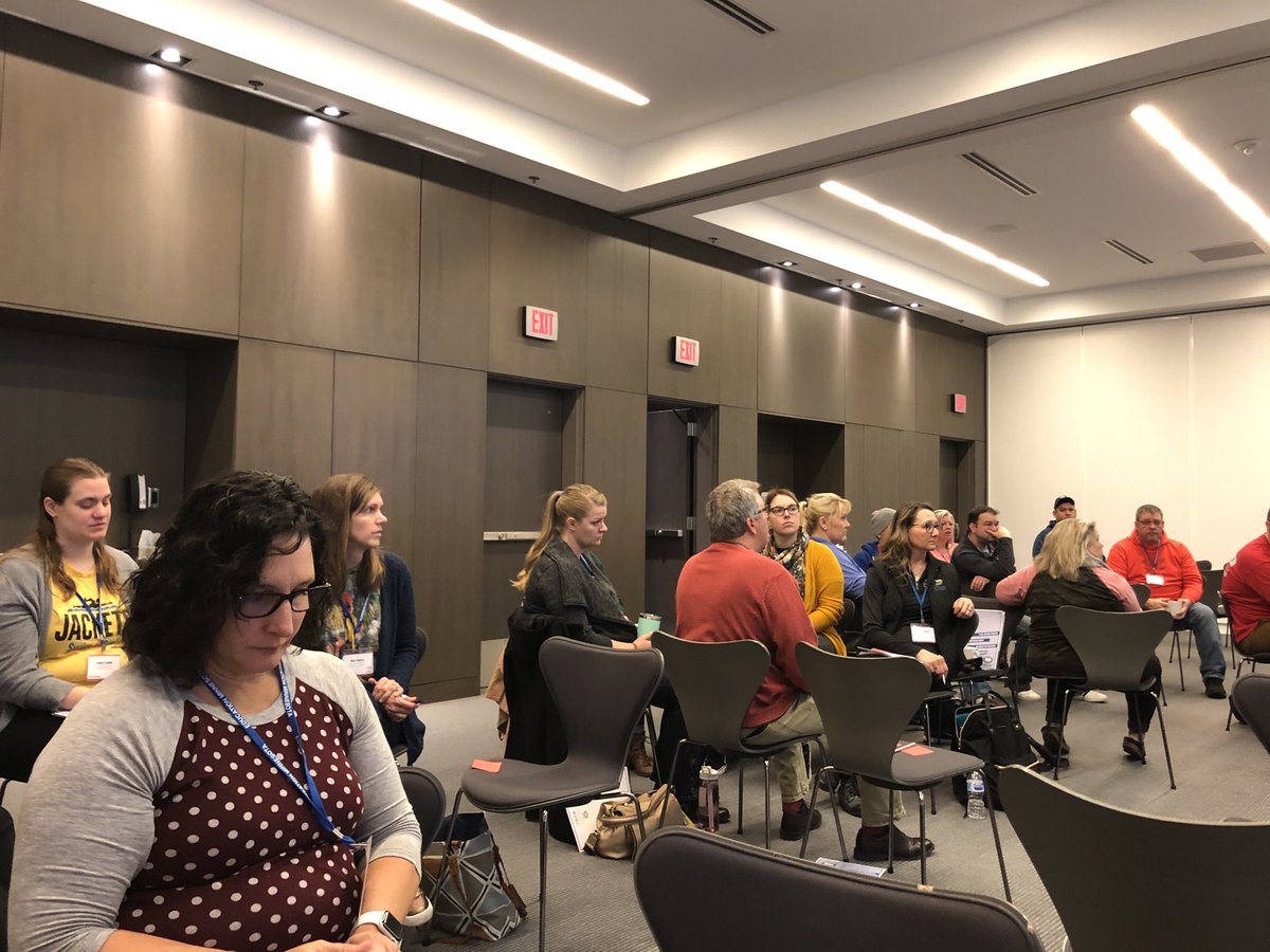 DeHron1's tweet photo. Sunday morning and another training day for #fullyfundingschools. Educators care about their students and families. #mnleg #goredfored @EducationMN https://t.co/3oN9sYvyxL