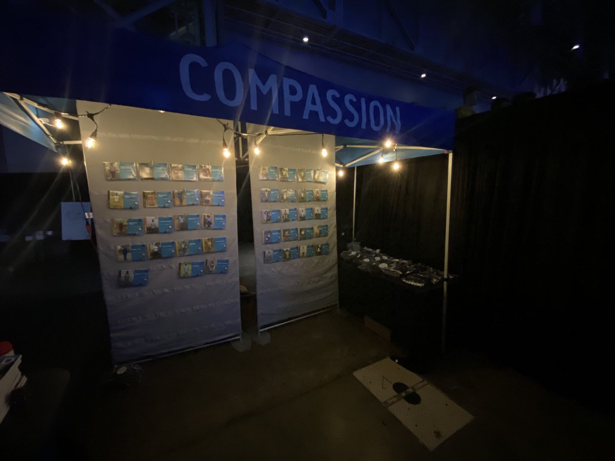 Winterfest's tweet photo. Don’t forget to drop off the filled out @compassion Cards at the tent in the back to sponsor your child. You will change a life! #pwf20 #wf20 https://t.co/TsNEcIuORa