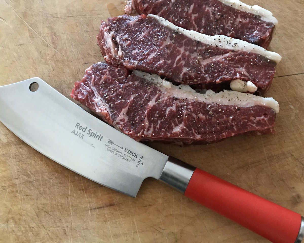 Stunning steak from <a href="/JohnsonButchers/">Johnsons Butchers</a> 60 day dry aged sirloin #BritishBeef #Butcher #Shoplocal