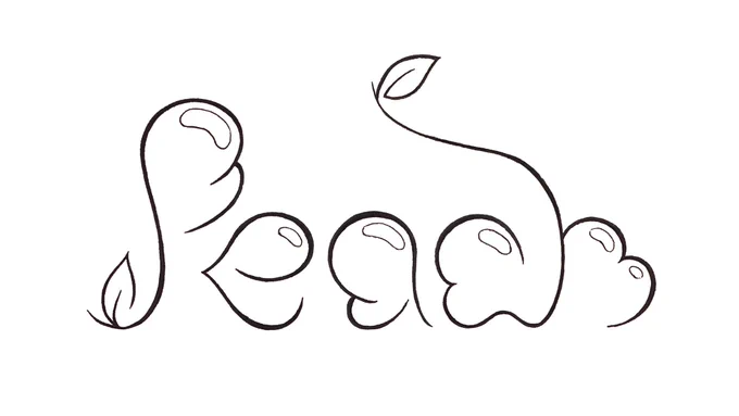 " Peach " ?#タイポグラフィ #作字 