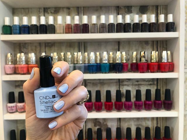 Icy blue 🦋 book through our app to schedule in your shellac ⚡️ ift.tt/2Ujs9pJ