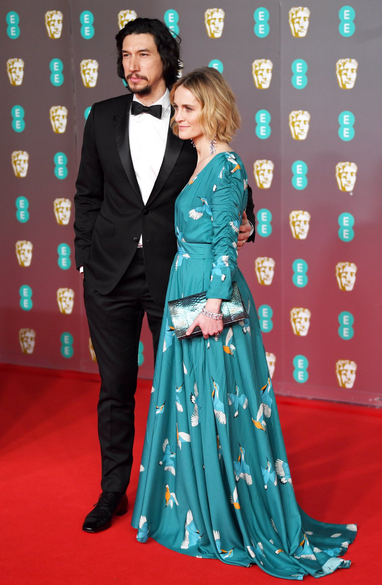 The Adam Driver Files On Twitter Adamdriver And Joanne Tucker Both Look Stunning On The Red Carpet At The Bafta Awards 2 2 20 In Hq If You Repost Our Content Please Give