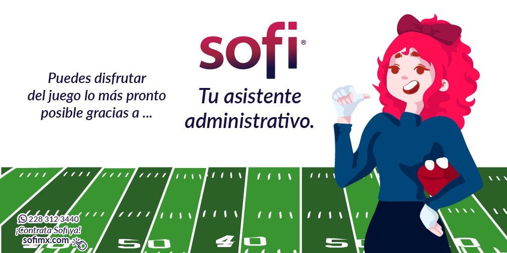 sofi_mexico's tweet photo. Yo soy tu asistente personal administrativo y conmigo la gestión de tu negocio será más fácil y rápida 😉 TPV, Facturación 3.3, Nómina y ¡Mucho más! 

¡Contrata ya! https://t.co/hBgaXDcmS6

#ConSofiEsFácilCrecer #SuperBowlLIV 🏈 #SuperBowl #SBLIV #SuperBowl2020 #SuperDomingo https://t.co/IgqlRjxcxS