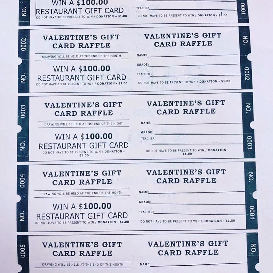 Don’t forget to get your tickets in by Wednesday! We will call the winner on Friday!