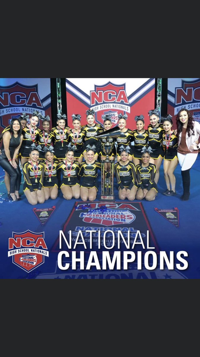 We came with one goal... and we are leaving with  4 consecutive wins and 6 titles overall ... Ladies and Gentlemen They’re back AGAIN your 2019-2020 National Champions