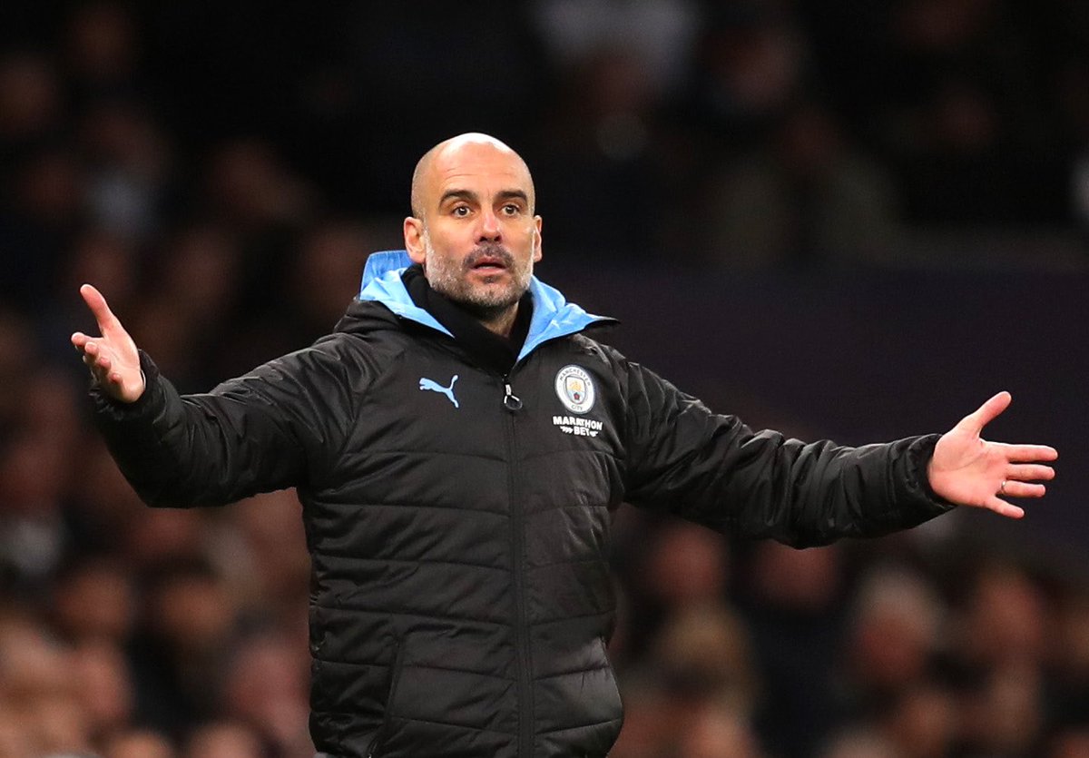 8fact_football's tweet photo. This is the third time Pep has lost to "the Harry Kane Team" without Harry Kane playing in any of those matches.

#COYS  #TOTMCI https://t.co/YGnJ52yKyK