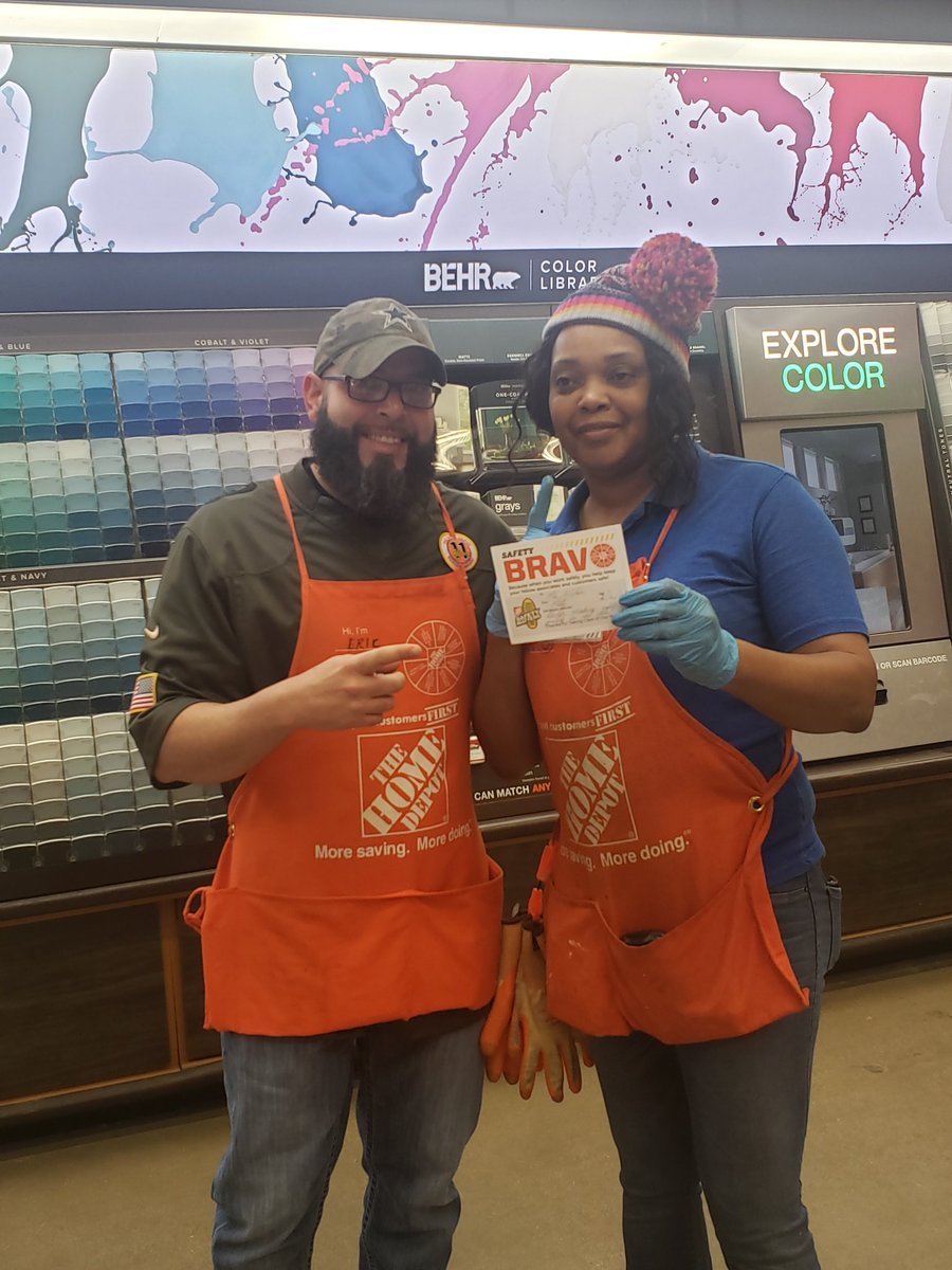 Eric and me keep safety FIRST TEAM WORK