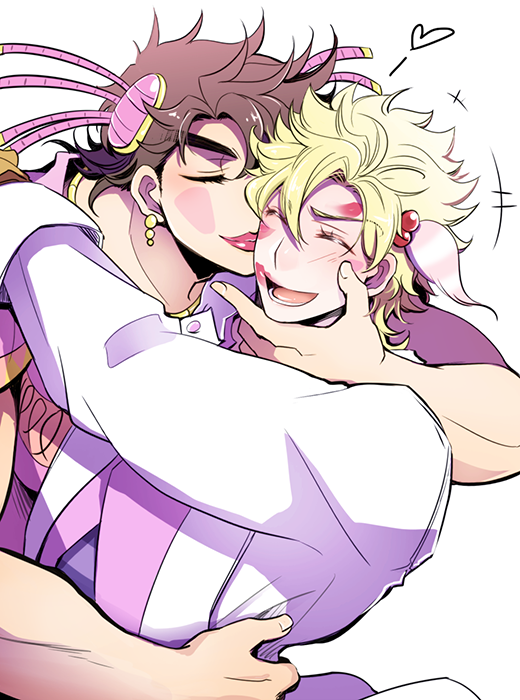 シーザー・アントニオ・ツェペリ ,ジョセフ・ジョースター ,ジョセフ・ジョースター 「#ジョセシー30日CPチャレンジ
2/3:キスをする
(*'з`)('ε`*) 」|稲垣のイラスト