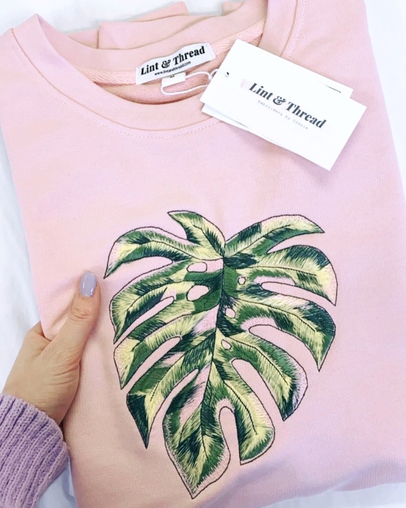 This rain free weekend has got me thinking about spring embroideries!For now, I do have some ‘pastely’ pieces online to help satisfy your need for fresher tones 🌿 I’m also offering FREE DELIVERY on all orders until next Sunday with the code HELLOFEB - Happy shopping 🛍