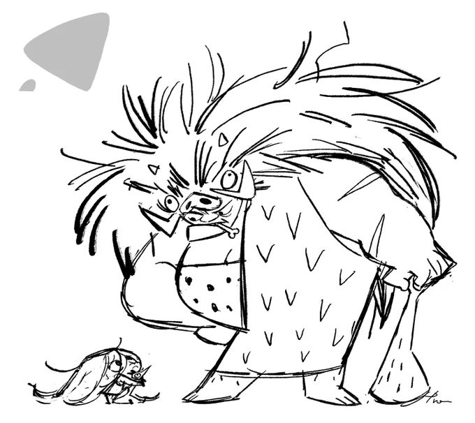 Concept art
엄마와 딸이라고 생각하며 그렸다 