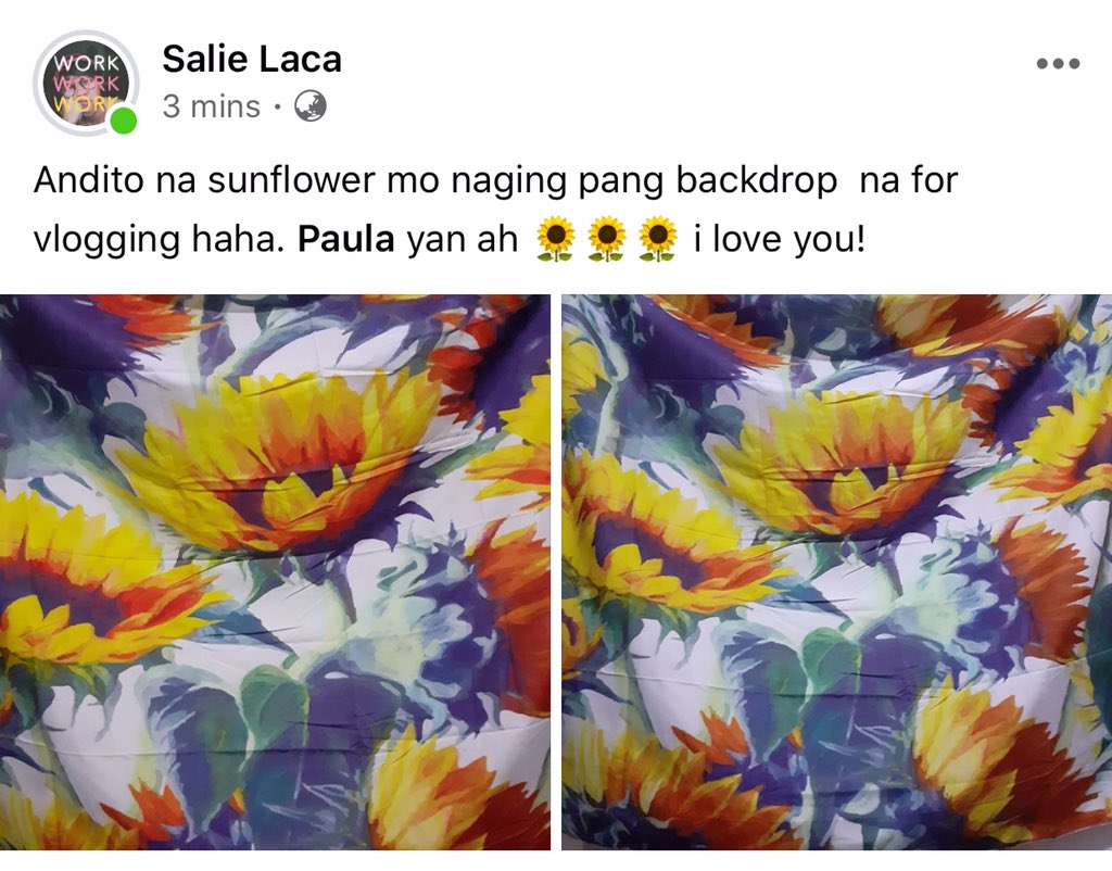 PauMajadas's tweet photo. Thank you bibi!!!
See you next week! Excited na ako dyan sa sunflower bebe ko! 🌻💛 @GagiVans https://t.co/DQntFgMOIr