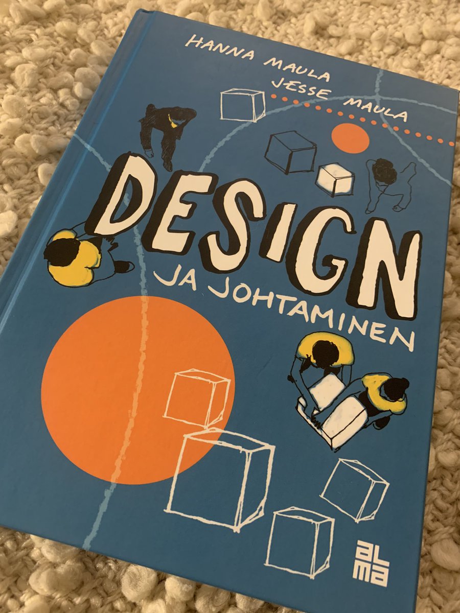 Erinomainen kirja. Erityisesti johtamisesta ja myös designista. Kudos <a href="/MaulaHanna/">Hanna Maula</a> ja <a href="/JesseMaula/">Jesse</a>