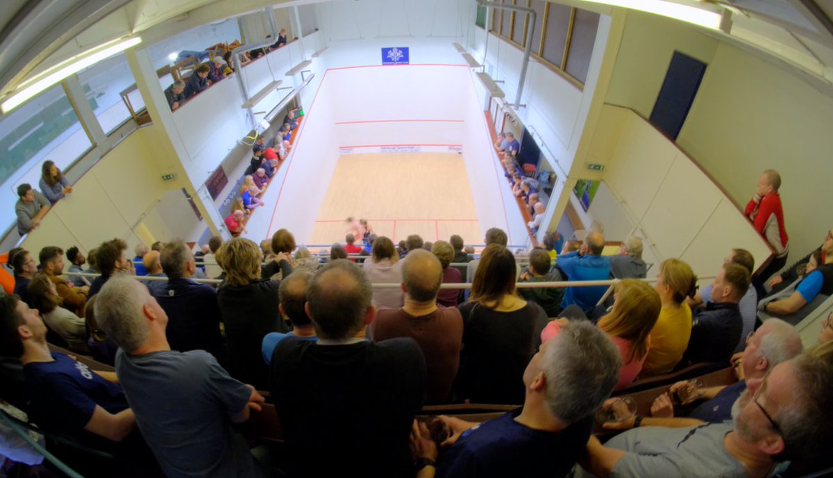 It's a five setter for the full house to enjoy ...

[2] Julianne Courtice (Eng) v [5] Donna Lobban (Aus)   11-6, 9-11, 9-11, 11-7 ...