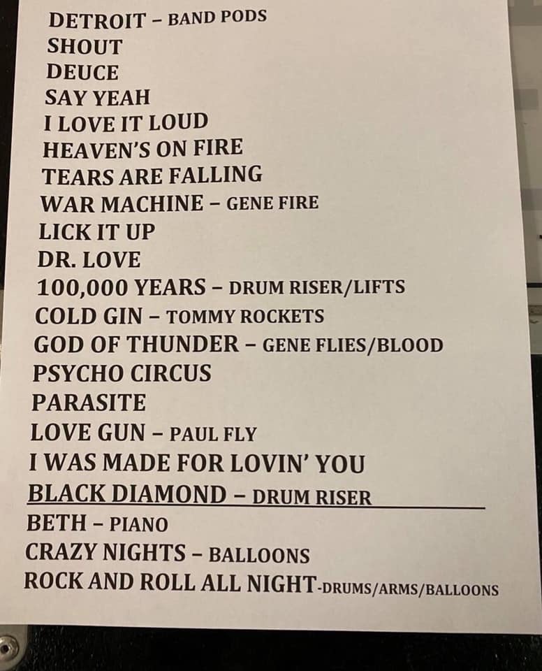 Digging Into the Songs On KISS' End of the Road Tour Setlist!