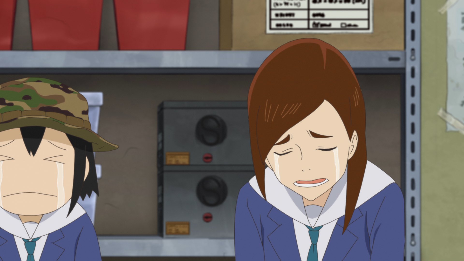 Tvアニメ 映像研には手を出すな 公式 第5話ご視聴ありがとうございました ロボアニメ好きな自分としては色々な作品が思い浮かんでほんと好きな回です 散々議論した後の 水崎 結局ロボットアニメ作ってる人が一番信頼してるのは人間でしょ が真理