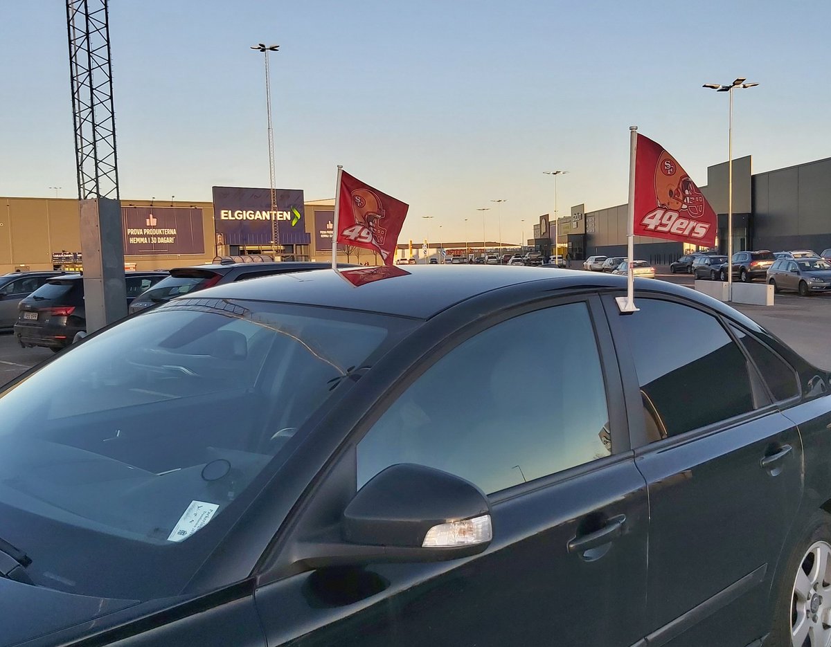 Gameday #49ers #49ersfaithful #goniners #superbowl #SuperbowlLIV #Skövde #Sweden