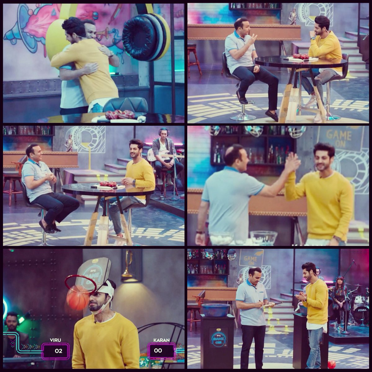 Buddhi_r's tweet photo. It was sure a good time with #VirenderSehwag ... ππ»π @virendersehwag @karan009wahi @zingtv @ZEE5India @Indstorytellers
#ZingGameOn #WahiWay #VirenderSehwag #KaranWahi #gameshow #GameFaceOn #cricket #indiancricket #funshow #india #games #indiacricket #smiles #Wahithehost https://t.co/kqHlGEO1TF