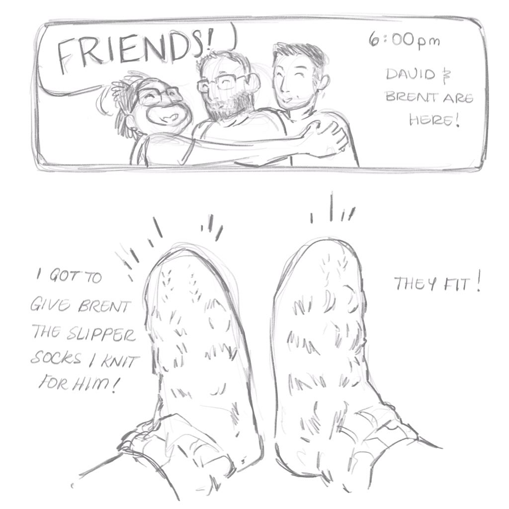 FWIENDS #HourlyComicsDay 
