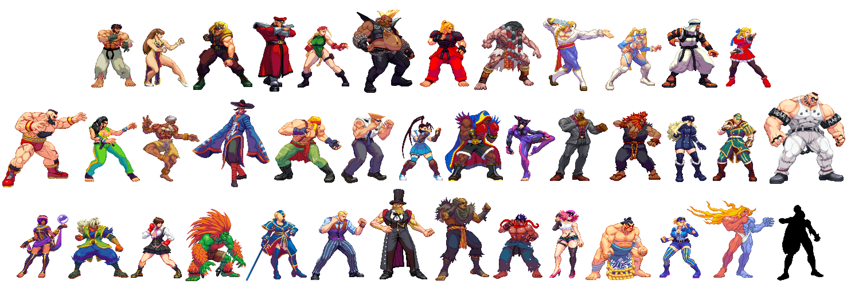 Quais são os personagens de Street Fighter V?