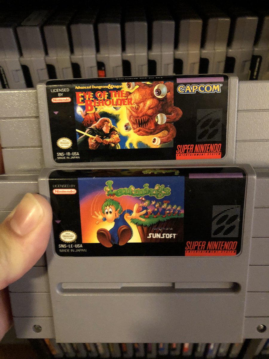 shitpostmcfranc's tweet photo. What are you playing today?
#snessunday #supernintendosunday #snes #supernintendo #nintendo #16bit #dungeonsanddragons #retrogaming #retrogames #retrogamer #retrocollector #retrocollective #gamecollecting #gamecollection #gaming #gamer #gamers #gamingcommunity https://t.co/OIMUHt9vST