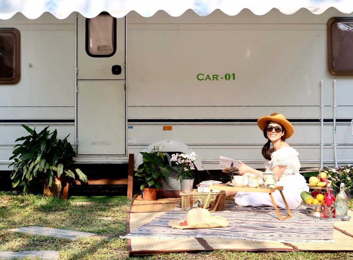 Such a lovely weekend💕😊 @theescapegarden #caravans