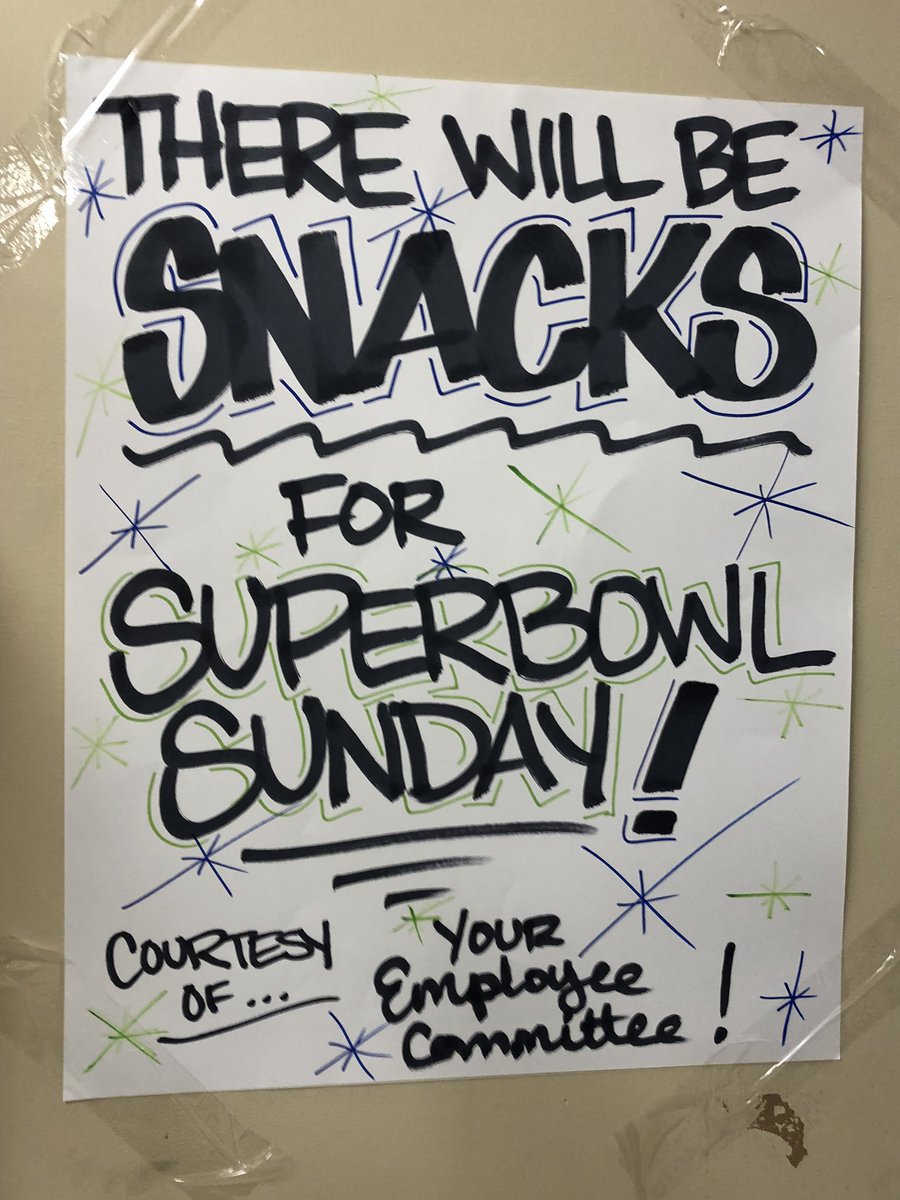 LisaSteck996's tweet photo. Super bowl ready, #takingcareofourassociates#4707 https://t.co/KQwQc4JIMD