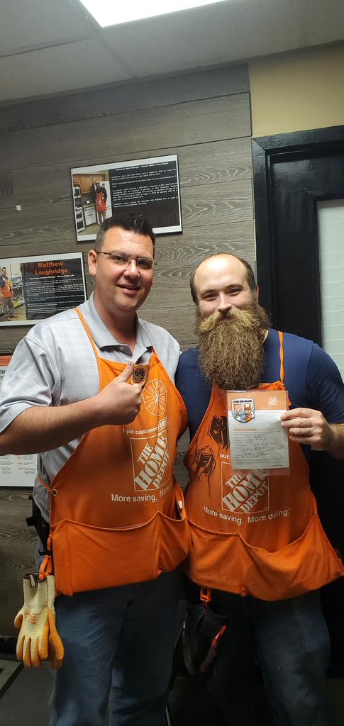Awesome job Ethan driving a Safety culture in our store!!!! I appreciate your efforts!!!
@Depot0163
