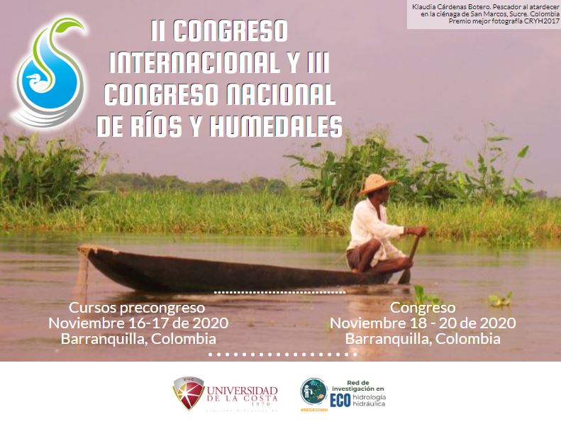 En Noviembre de 2020 tendremos el Congreso de ríos y humedales en Barranquilla-Colombia. Estamos a tiempo de organizar agendas para crear espacios de discusión y retroalimentación, muy invitados @MinAmbienteCo @RamsarConv @martharojasu1 @WetlandsInt @SWS_org y tú también!
