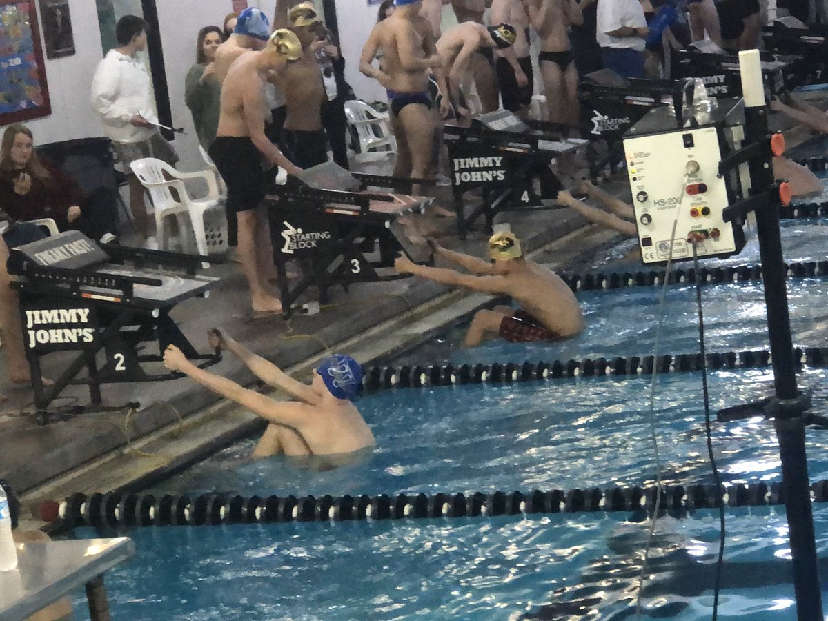 GCHS Boys Varsity swimmers made it to the finals!!! #GCBUFFPRIDE