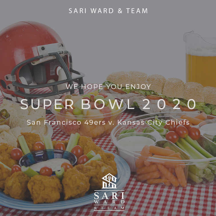 SariAndTeam's tweet photo. SUNDAY SUNDAY SUNDAY! The biggest day in Football is here! Which team are you rooting for?? All of us at Sari Ward &amp; Team hope you have an amazing Super Bowl 2020 today with your family and friends. https://t.co/DFKybAXgeP