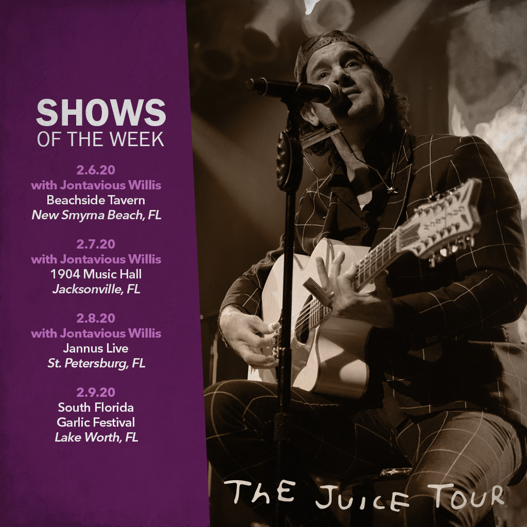 glove's tweet photo. First leg of #TheJuiceTour is almost done. We’re headin’ south this week, then taking a short break before we head out west!
https://t.co/VAJL3WRVG6 https://t.co/PBNzl2fNu8