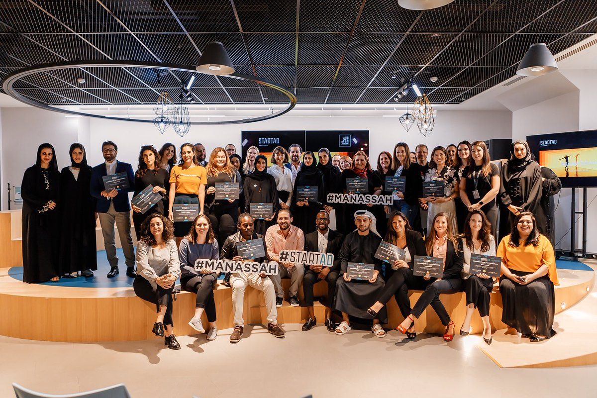 startADNYUAD's tweet image. What an exciting week of pitches, mentorship and training we’ve had at Manassah! Well done to all the teams participated in the program and special thanks to our mentors who gave constructive feedback throughout the week to ensure the teams are ready for the next stage.