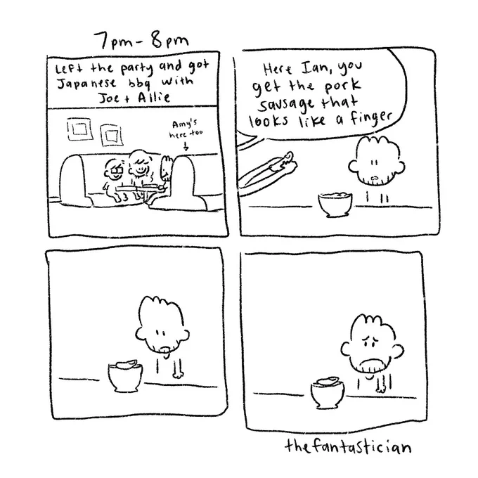 7pm-8pm  #HourlyComicDay 