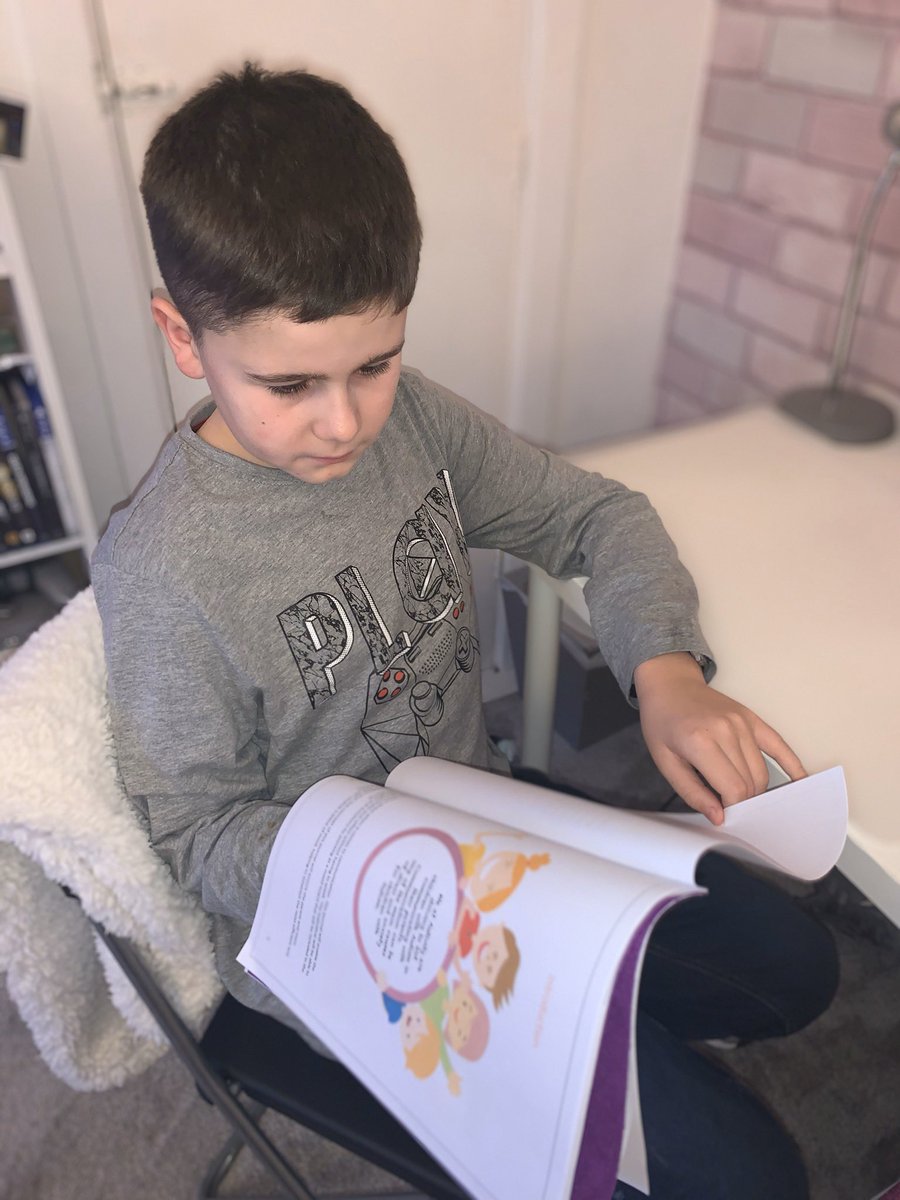 AutivityJ's tweet photo. Calum happy with his copy of our prototype journal. ๐๐ โฃ
โฃ
#Autivity #Journal #Autism https://t.co/Ct8TW7l5GK