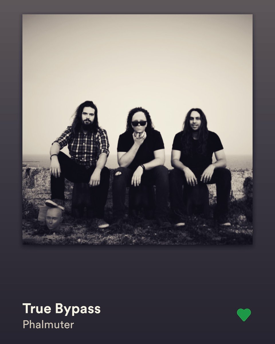 PHALMUTER's tweet photo. Para tus playlist de mover las rodillas. 

TRUE BYPASS ya en Spotify. 

#phalmuter #heavyfuckingmetal https://t.co/KiFgAqeN30