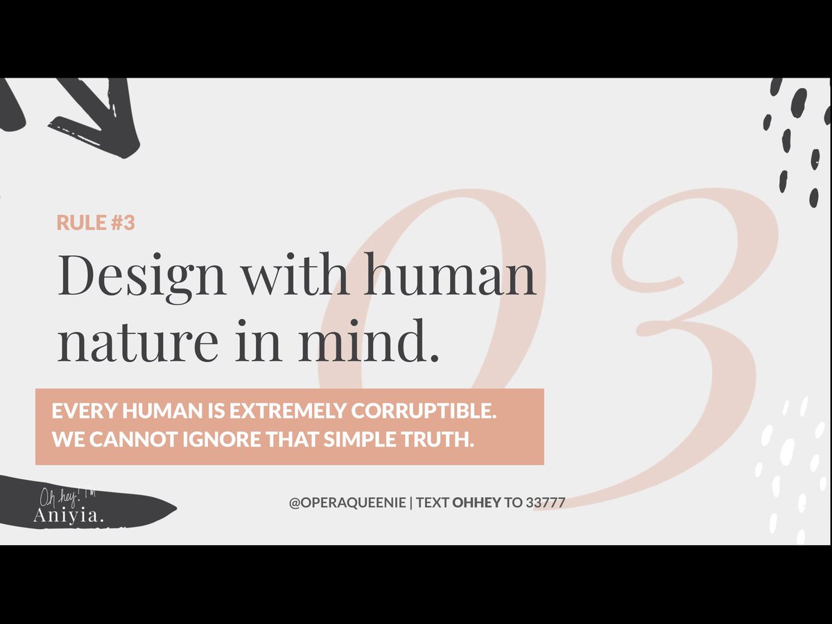 The future of business requires us to account for the fact that *humans are highly corruptible.* I think it all boils down to SURVIVAL. Our instinct to survive is powerful, and we all have the capacity to be both GOOD and BAD.