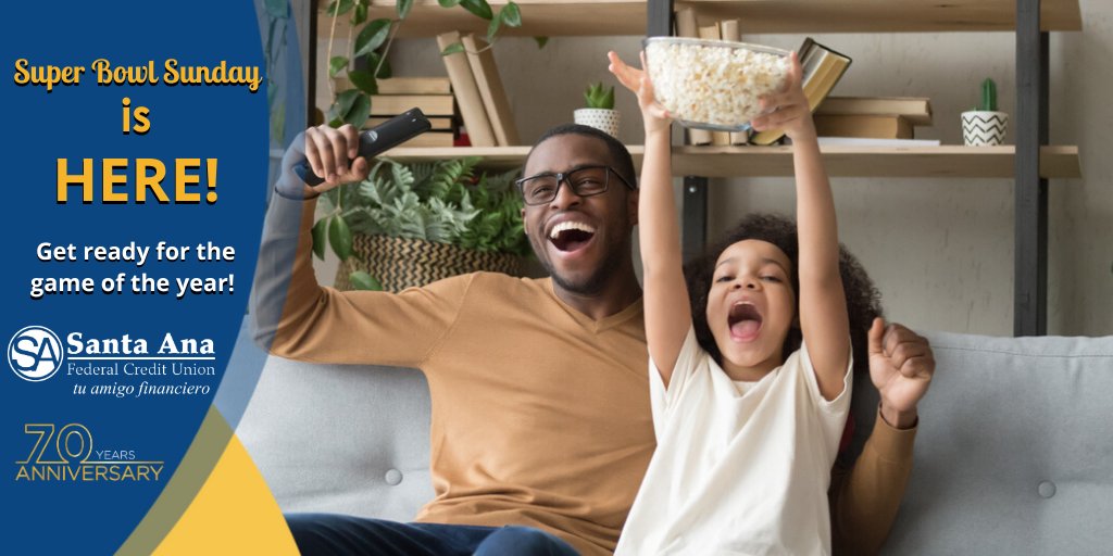 Super Bowl Sunday is HERE! 🔈Make sure you're comfortable with enough snacks, this game is going to be a wild one! 🏈 