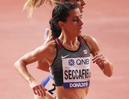 Andrea Seccafien lowers the 🇨🇦 women’s half marathon record, clocking 1:09:38 to surpass @tasha_wodak’s 2 week old record time of 1:09:41 👏 ‬