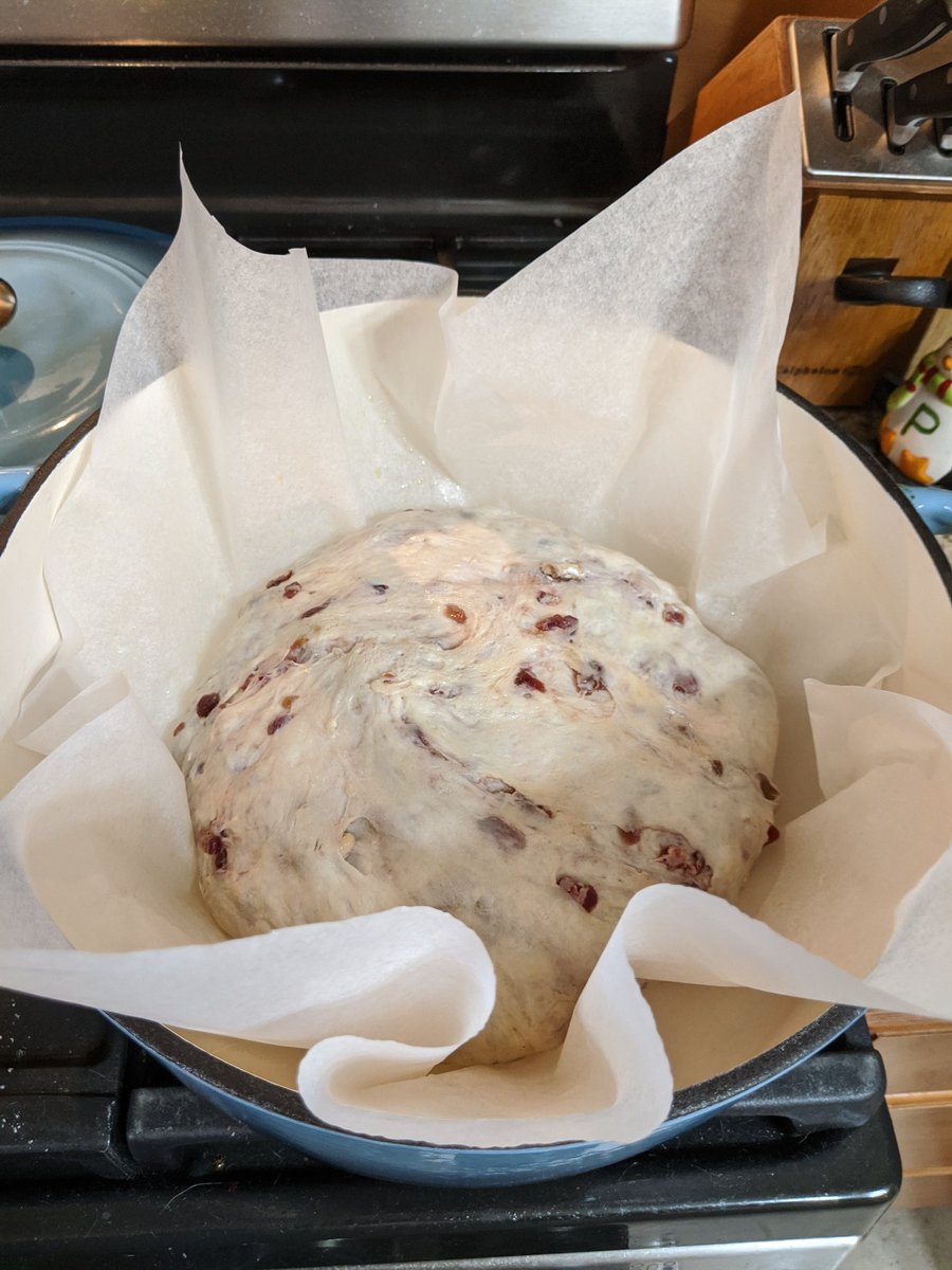 kristinayouaw's tweet image. I've never baked a bread before. Let's see how this goes

#cranberrywalnut #noknead