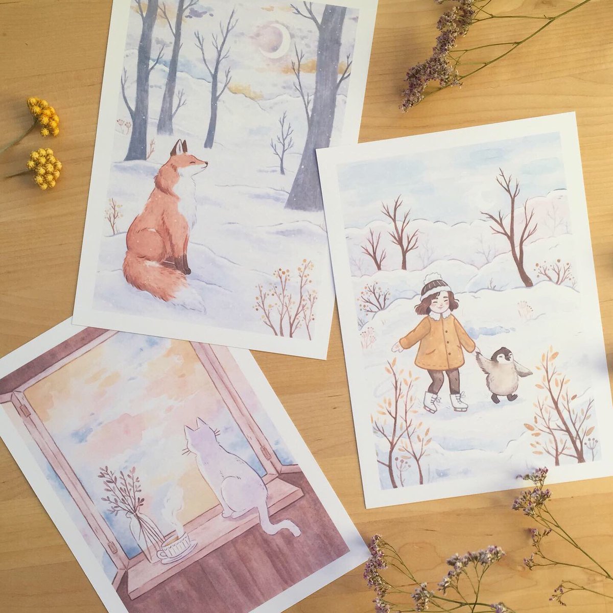 Updated my Etsy shop with three new prints💛

https://t.co/GAzR2YAC9Q 