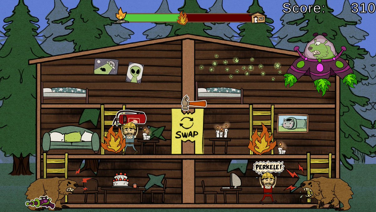 surmagames's tweet photo. We had a great time at Finnish Game Jam!
You can download our jam game Fixer Upper here:
https://t.co/GQAcgf1ohG

Here are all the other jam games made in Oulu:
https://t.co/QuFiujiu8B

#FGJ20 #GGJ2020 #SurmaGames https://t.co/qJbSvYptNy