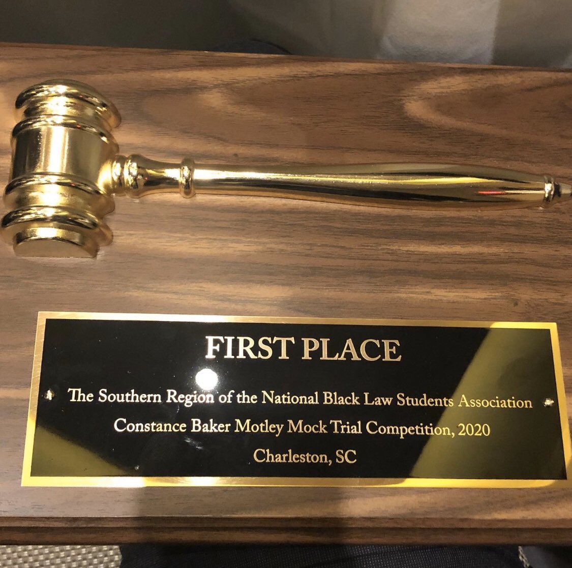 TLHBarristers's tweet photo. Congrats to Attorney Matthew Williams and the @fsublsa mock trial team!! They placed first in the Constance Baker Motley Mock Trial Competition at the 49th Annual @srblsa Regional Convention. The team will compete at the NBLSA national convention in Cincinnati, Ohio in March. https://t.co/QaVrZ8aN5u