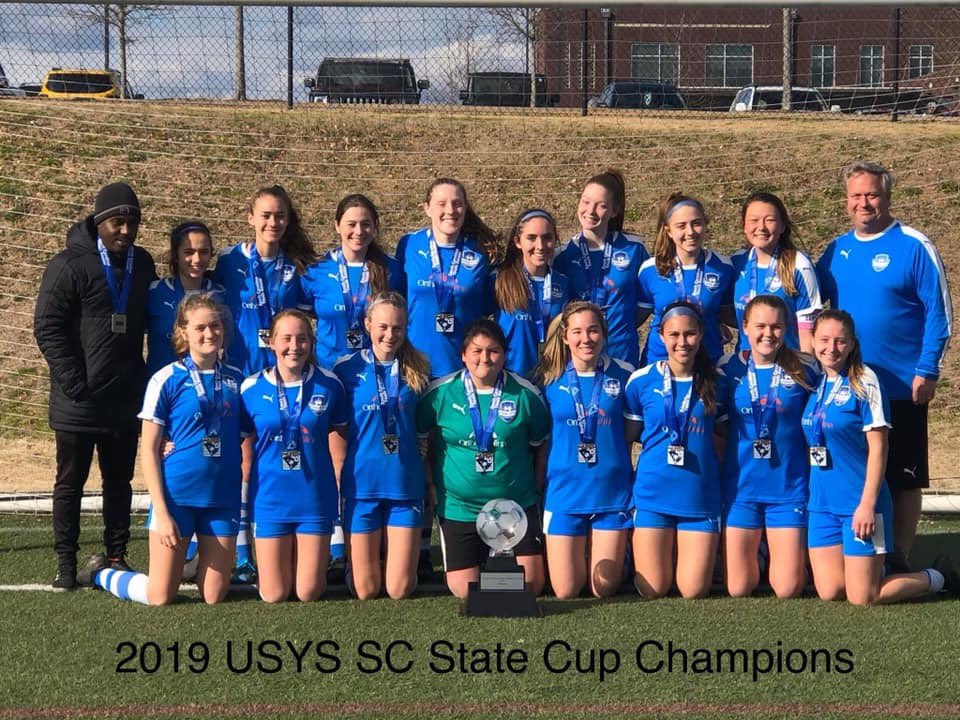 abbyclawson2003's tweet photo. USYS SC State Champs!  Great season with a fabulous team and an amazing coach. Next stop - Regionals! @CSA_Soccer @SC_YouthSoccer @ https://t.co/mdohjrtxdL