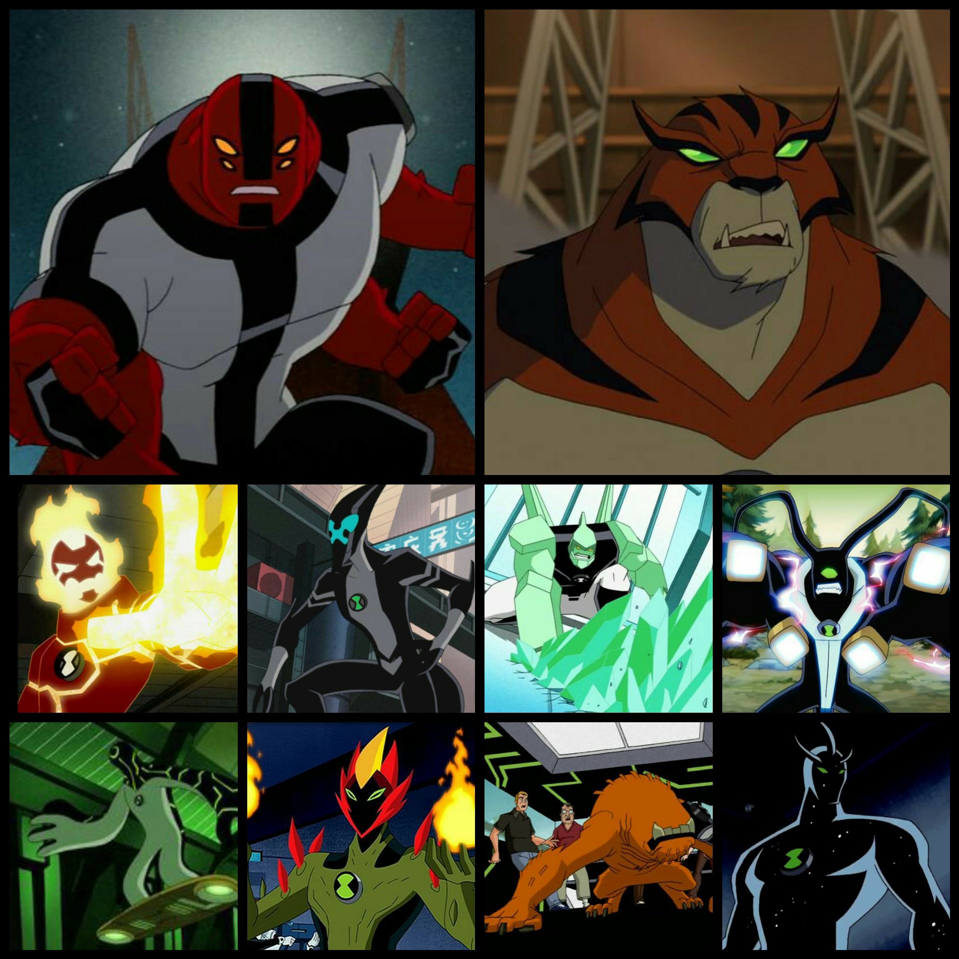 Top 10 Favourite Ben 10 Aliens