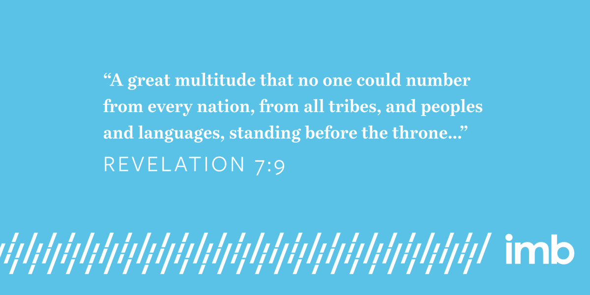 IMB_SBC's tweet photo. IMB's vision and mission is to engage unreached people and places to proclaim the gospel to those who have yet to hear it. #praygivesendgo⁠
⁠Learn more about our 5-year vision by visiting: https://t.co/hm0EPOqIUK. https://t.co/KyUiklgjcJ