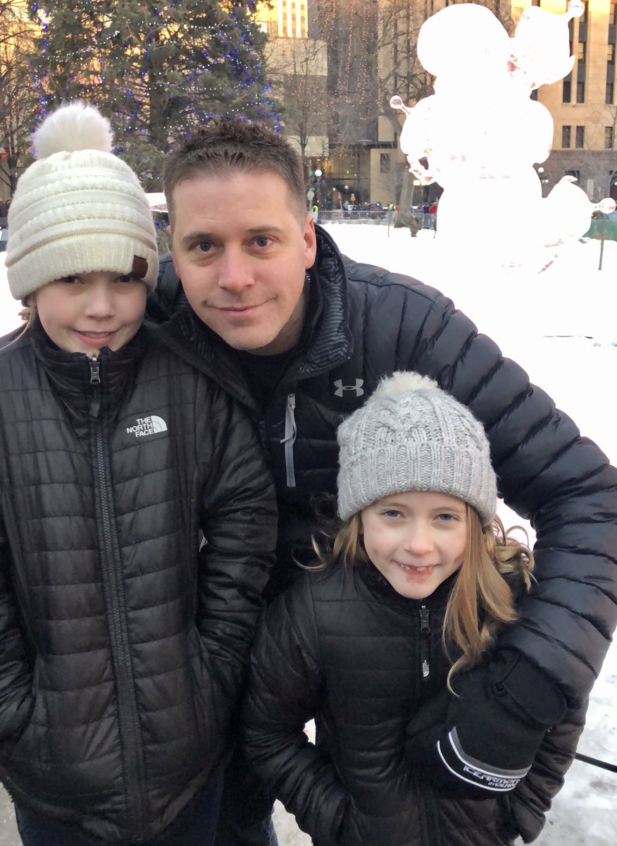 BradSwanson14's tweet photo. Love my girls more than anything! Torch lighting parade at the Winter Carnival, hello spring! #Mambacitas https://t.co/t4BKkABKi1