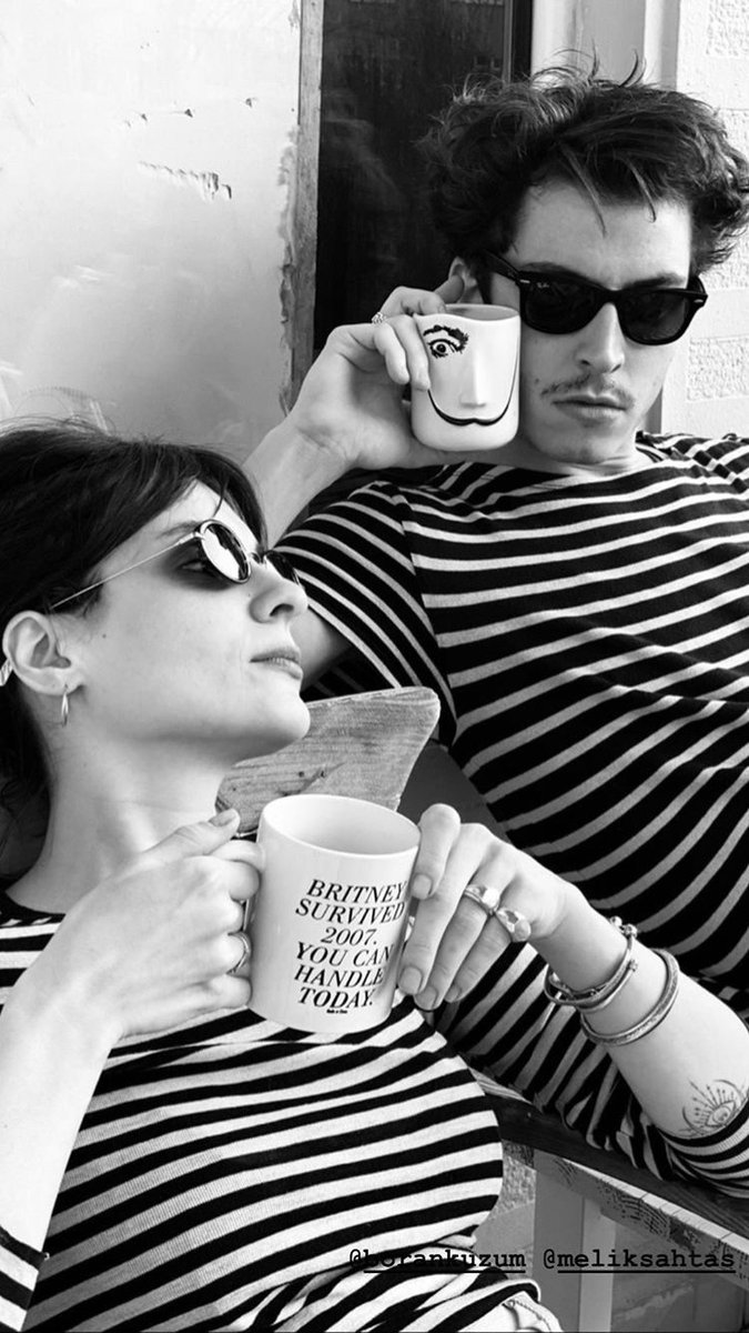 😍😍😍 #MeriçAral #BoranKuzum <a href="/mericaral/">Meriç Aral</a>