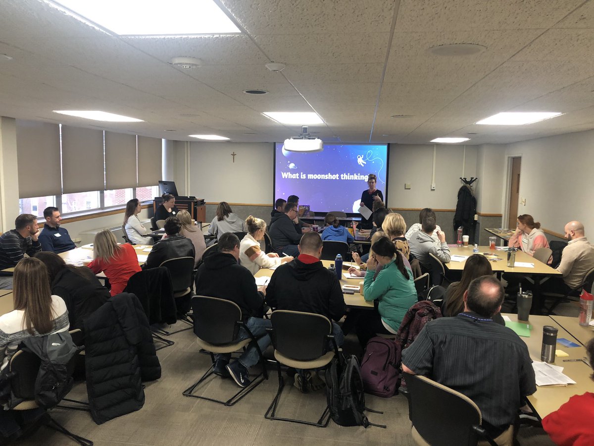 JPS_Character's tweet photo. @MelissaBuckalew , thank you for introducing moonshot thinking and passion projects during @univofdayton #JPSCharacterEd class!! https://t.co/JqVN120NBX